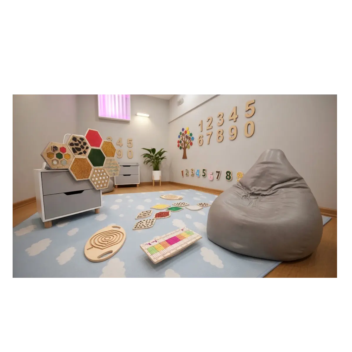 Кабинет с зонами РППС